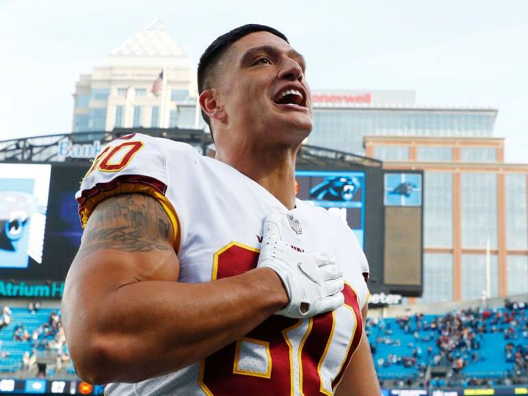 Sammis Reyes participó en triunfo sobre Carolina Panthers y sumó su segunda victoria en la NFL