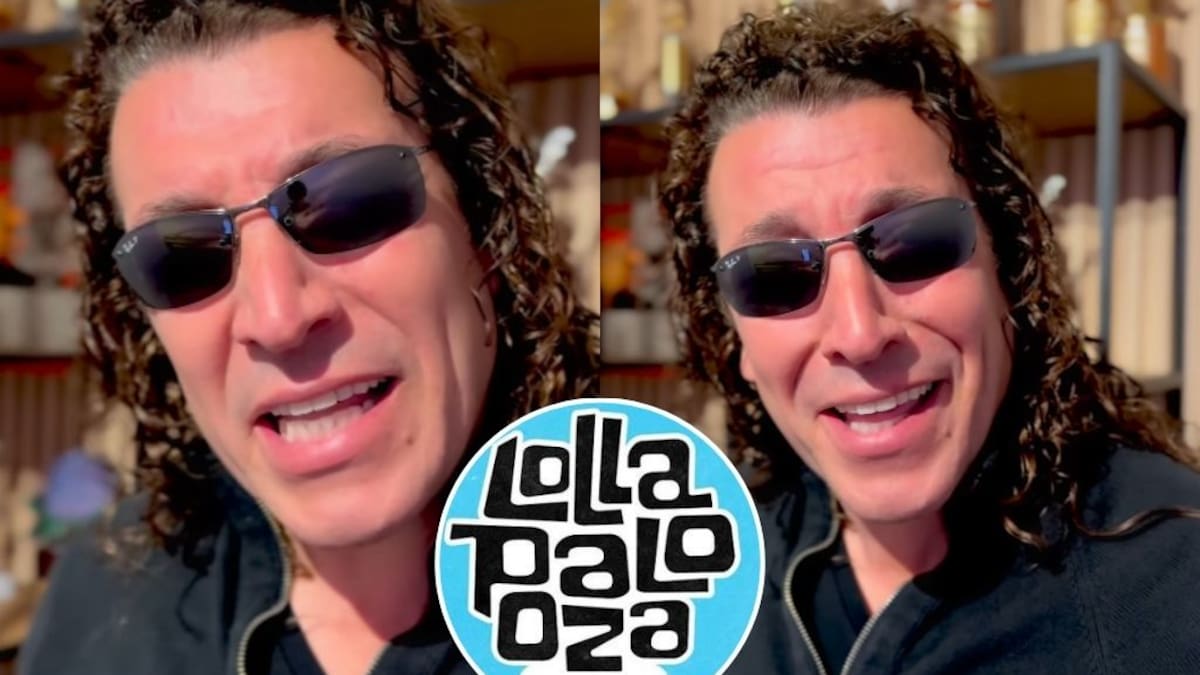 Leo Rey quedó loco con su llegada a Lollapalooza Chile 2027 y lanzó una inesperada reacción en redes