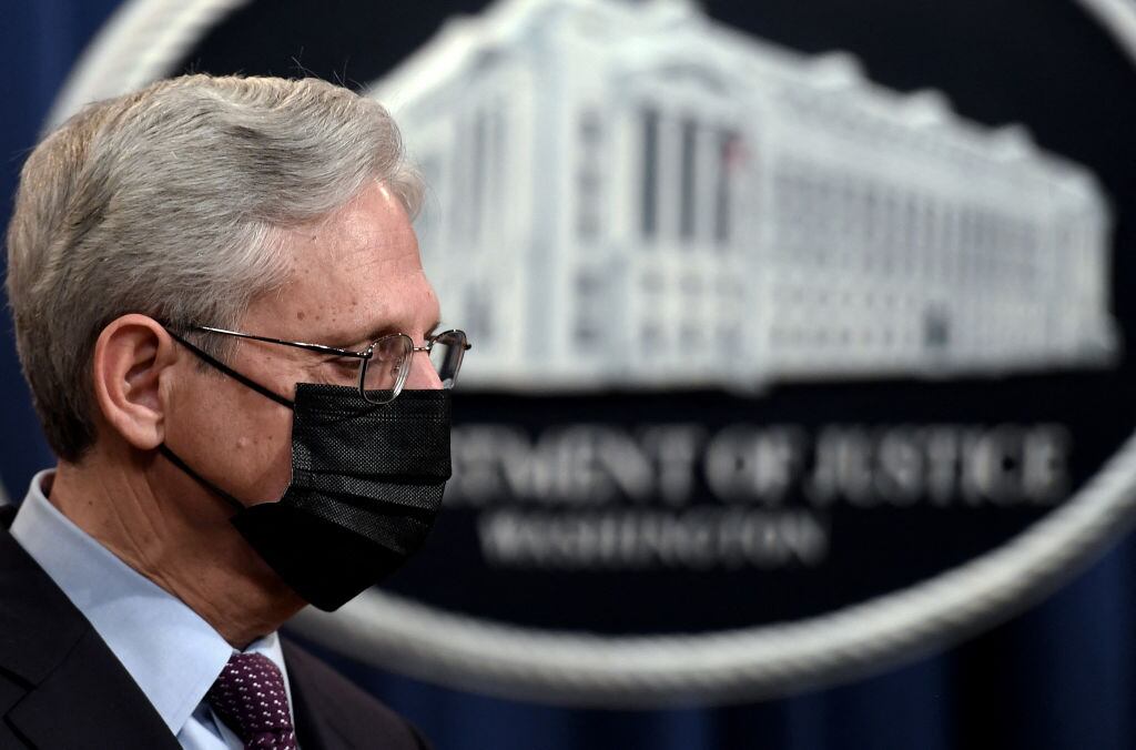 El fiscal general estadounidense Merrick Garland