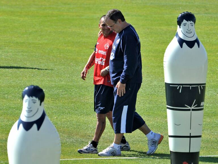 Marcelo Bielsa - Humberto "Chupete" Suazo