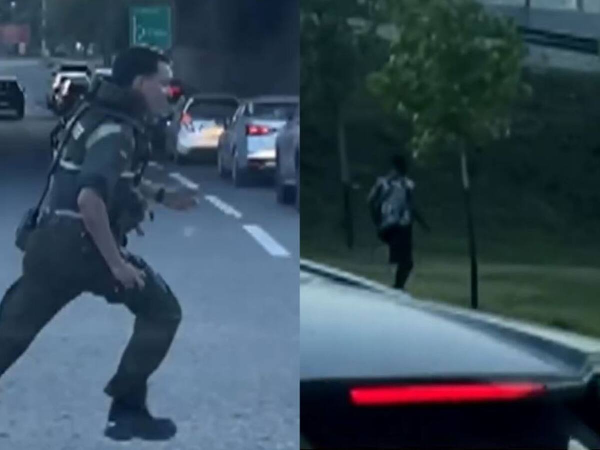 Cinematográfica persecución policial termina con 4 ladrones extranjeros detenidos: GPS de celular robado los delató