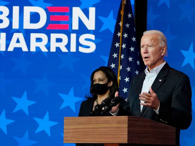Joe Biden y Kamala Harris