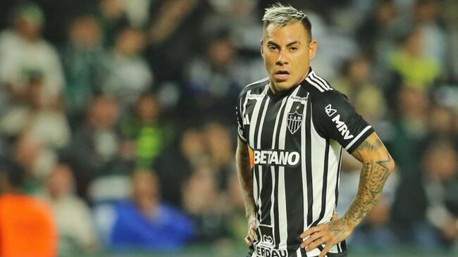 Eduardo Vargas se lesiona en el entrenamiento del Atlético Mineiro: "Será reevaluado semanalmente"