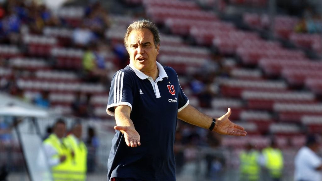 5 de Diciembre de 2015, Santiago.Martin Lasarte, durante el partido valido por la dcimoquinta fecha del Campeonato de Apertura 2015-2016, entre Universidad de Chile vs Huachipato, jugado en el estadio Nacional.
FOTO: JAVIER VALDES LARRONDO /AGENCIAUNO