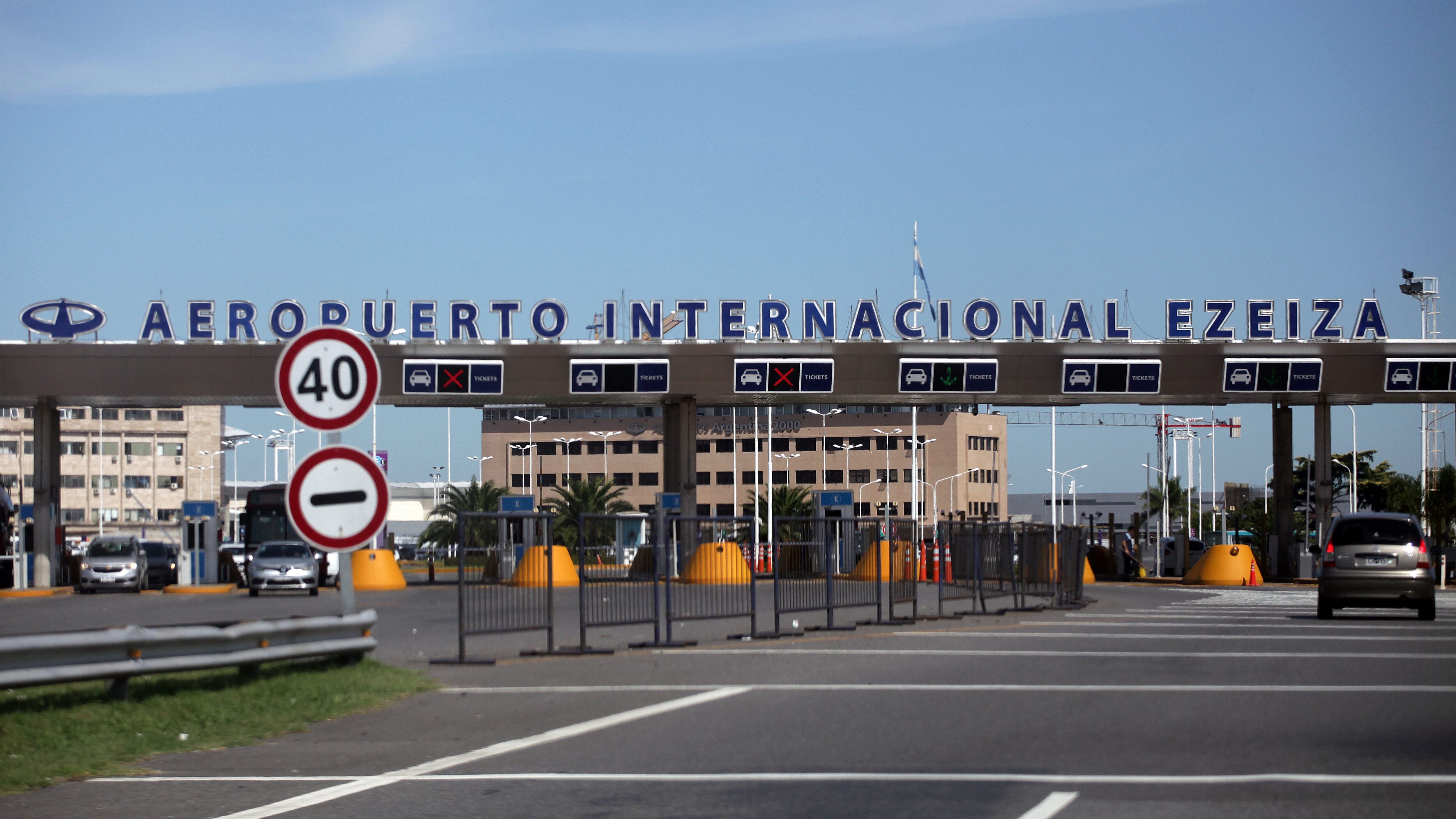 A general view of Ezeiza International Airport in Buenos Aires, Argentina, on March 12, 2020. Due to new cases of CODVID 19, Argentina has suspended flights to several countries. (Photo by Carol Smiljan/NurPhoto via Getty Images)