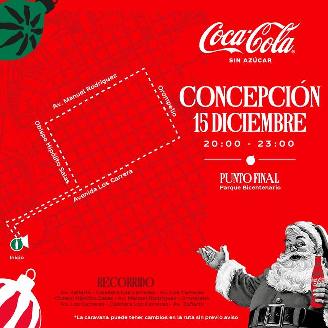 Caravana Navideña Coca-Cola 2023