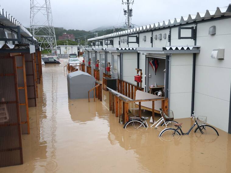 Las lluvias extremas provocaron graves inundaciones en la región de Ishikawa en Japón