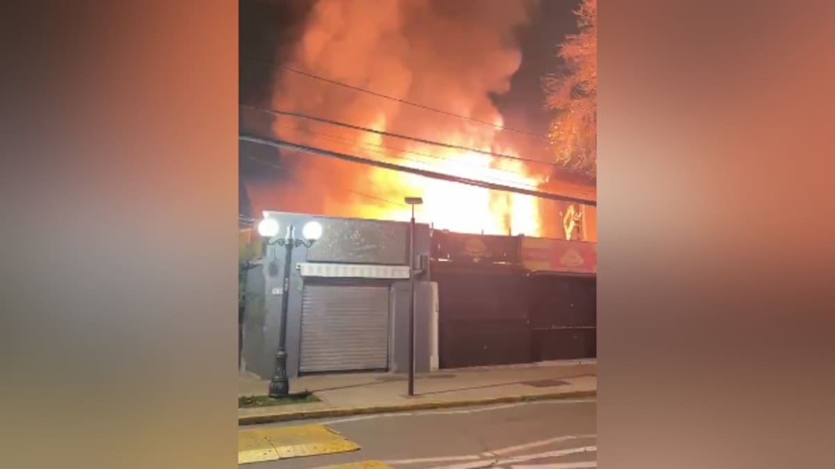 Incendio en Providencia