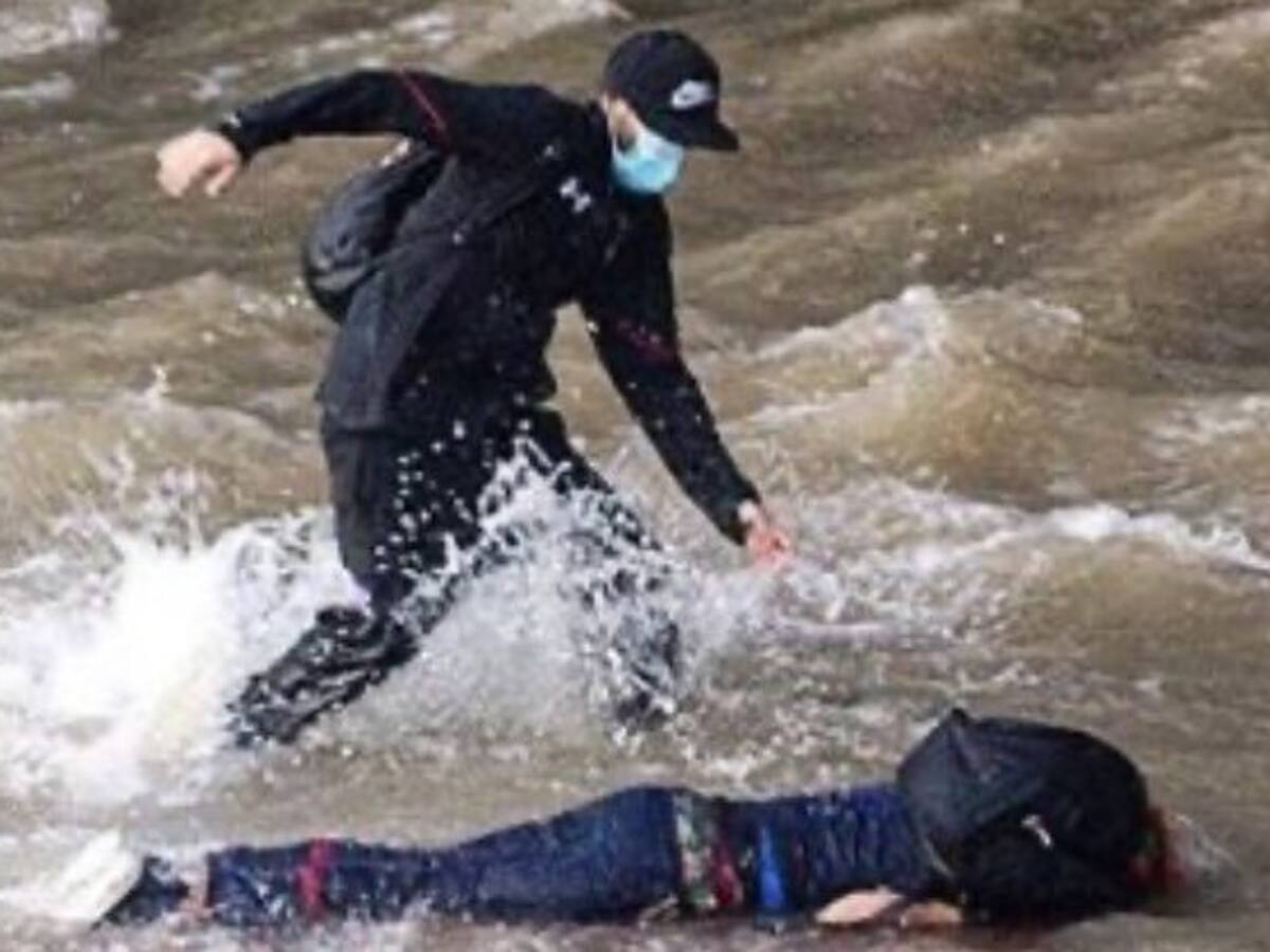 Sacerdote Jesuita realizó simbólica reflexión tras caída de joven a río Mapocho por acción policial