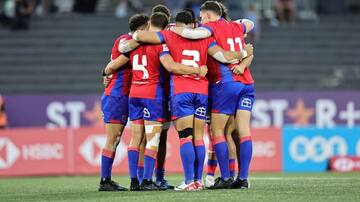Los Cóndores del rugby seven se meten en las semifinales del World Challenge Series de Montevideo