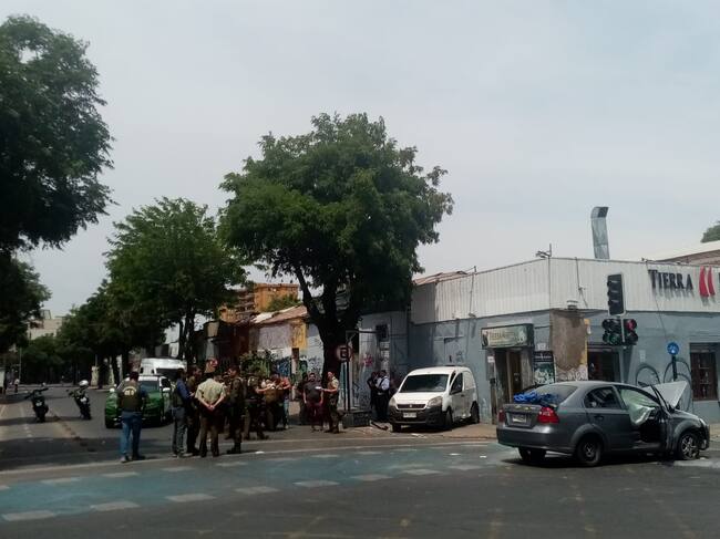 Imágenes del choque. / ADN.cl