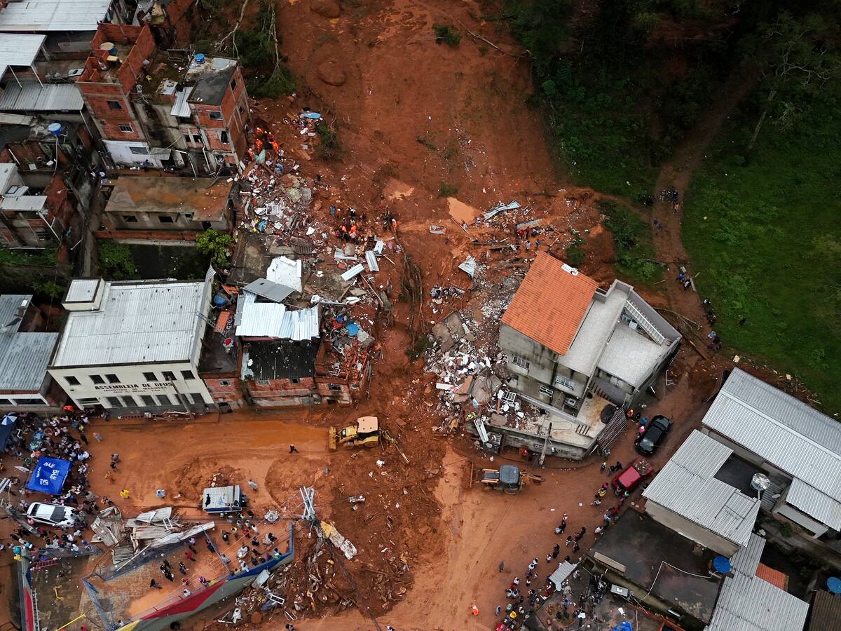 Históricas lluvias en Brasil: 29 muertos y decenas de desaparecidos en el estado de Minas Gerais
