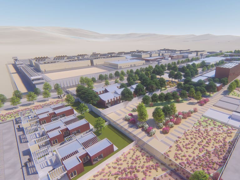 La “Alcatraz del desierto”: cómo será la nueva cárcel chilena de alta seguridad con capacidad para 2.000 internos