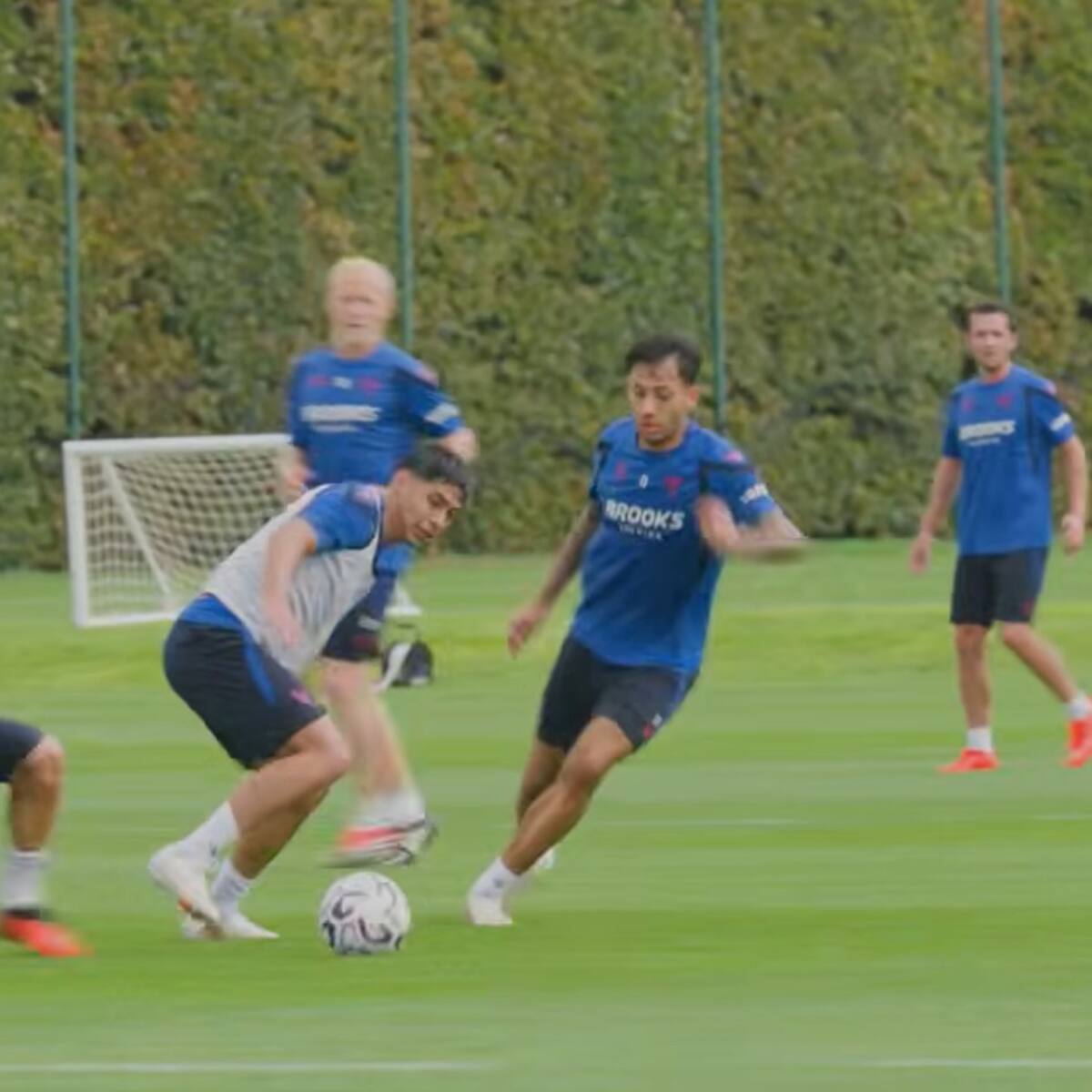 Darío Osorio ya muestra sus credenciales en Crystal Palace: esto hizo en su primer entrenamiento con el club inglés