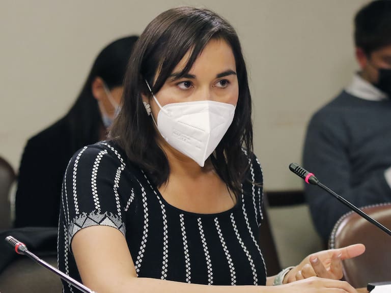 10 DE MAYO DE 2022/VALPARAISOLa ministra Izkia Siches, durante la Comisión de Constitución de la Cámara de Diputados.
FOTO: LEONARDO RUBILAR CHANDIA/AGENCIAUNO