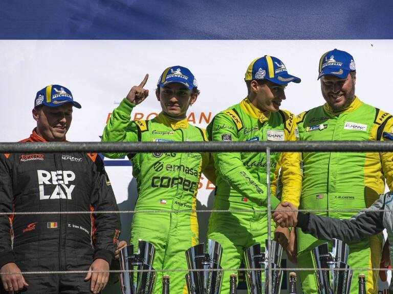 Nicolás Pino triunfa en Spa-Francorchamps y es líder de la European Le Mans Series a una fecha del final