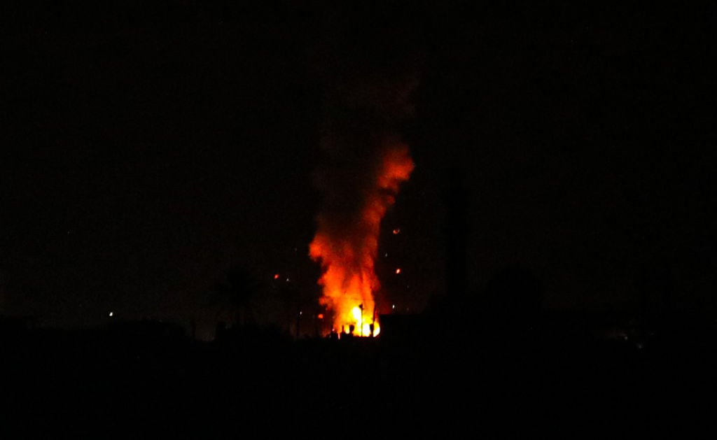 La fuerza aérea israelí ataca zonas cercanas a la capital de Siria