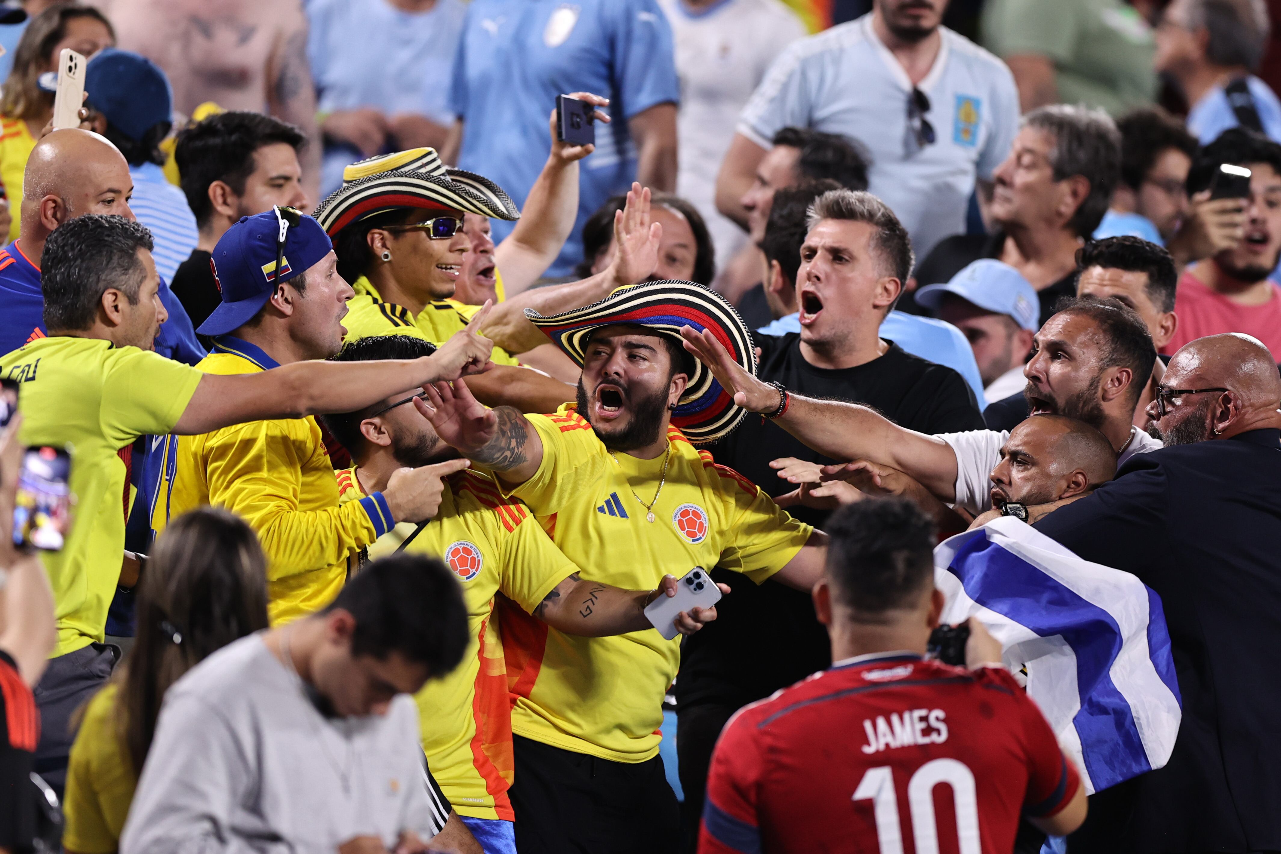 Colombia bajo la lupa: la dura decisión de Conmebol tras los graves incidentes del pasado jueves en Copa América | Getty Images