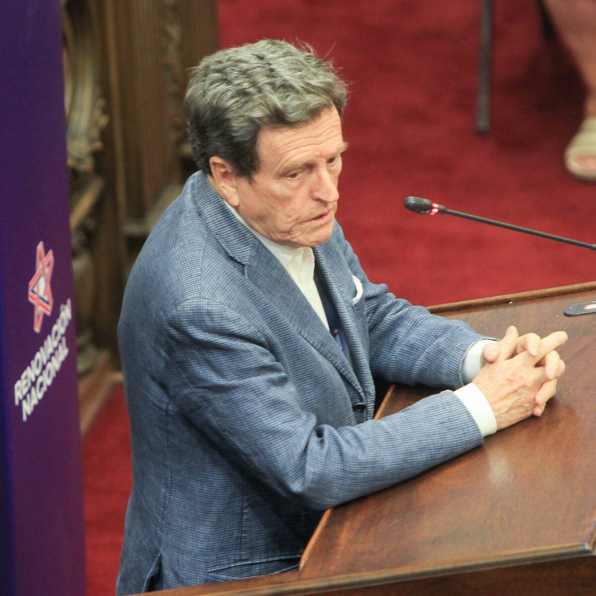 Carlos Larraín se lanza contra RN tras restarse del Foro Madrid: “Hay gente que no quiere que al Gobierno de Kast le vaya bien”
