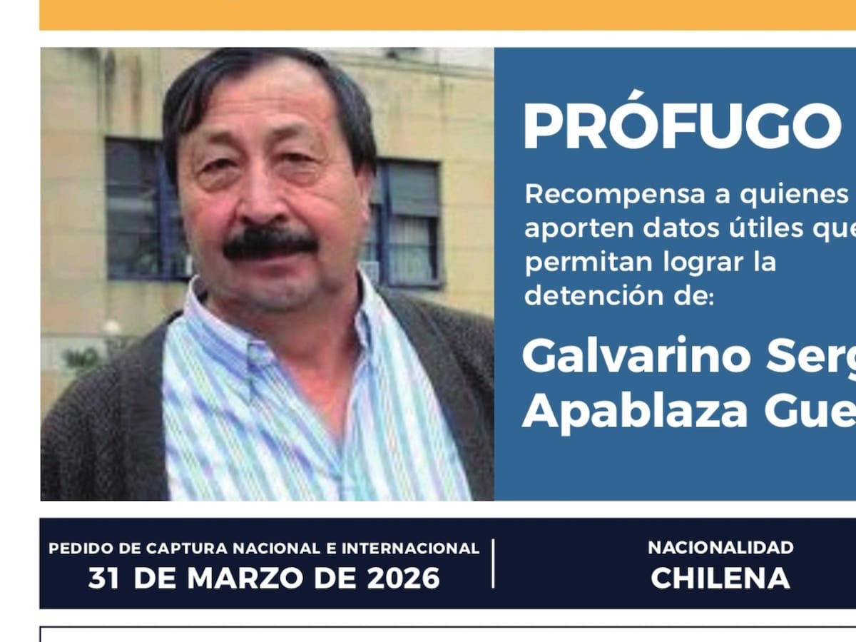 Argentina ofrece millonaria recompensa por Galvarino Apablaza tras oficializar su condición de prófugo