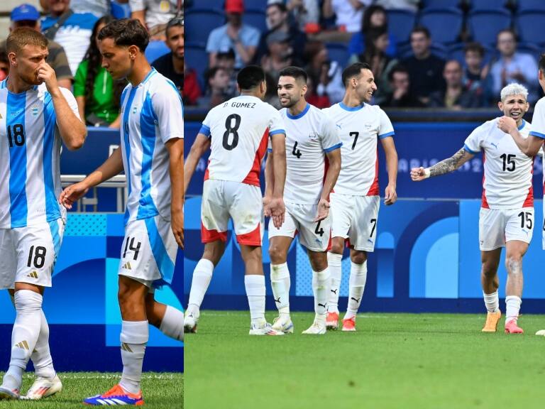 Argentina y Paraguay se recuperan en el fútbol de París 2024