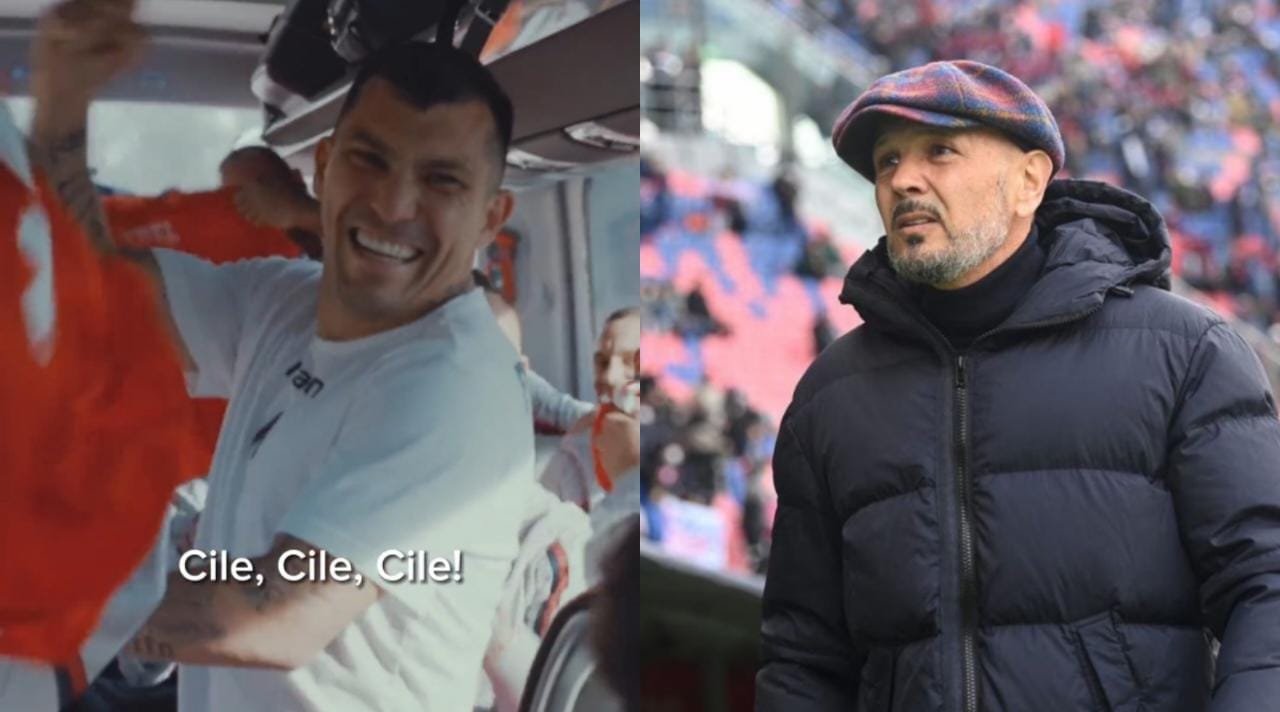 Gary Medel y camisetas de Chile aparecen en emotivo adelanto de la serie sobre Bologna y el fallecido técnico Sinisa Mihajlovic
