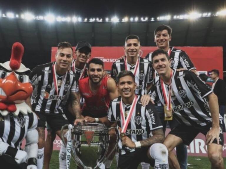 Eduardo Vargas volvió a gritar campeón: se consagró junto al Atlético Mineiro en la Copa de Brasil
