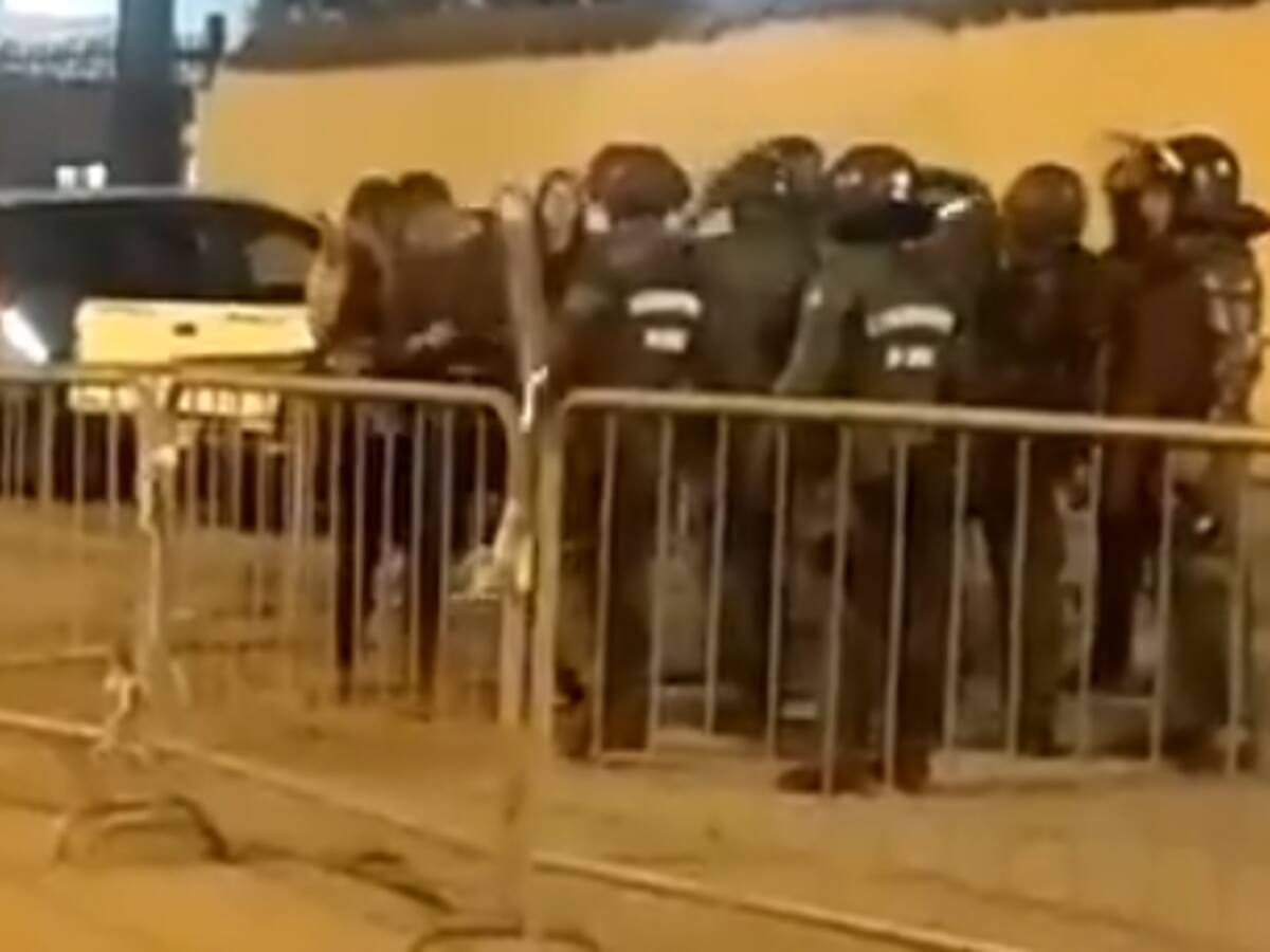 Graban a carabineros agrediendo a abogados de DD.HH. en San Felipe