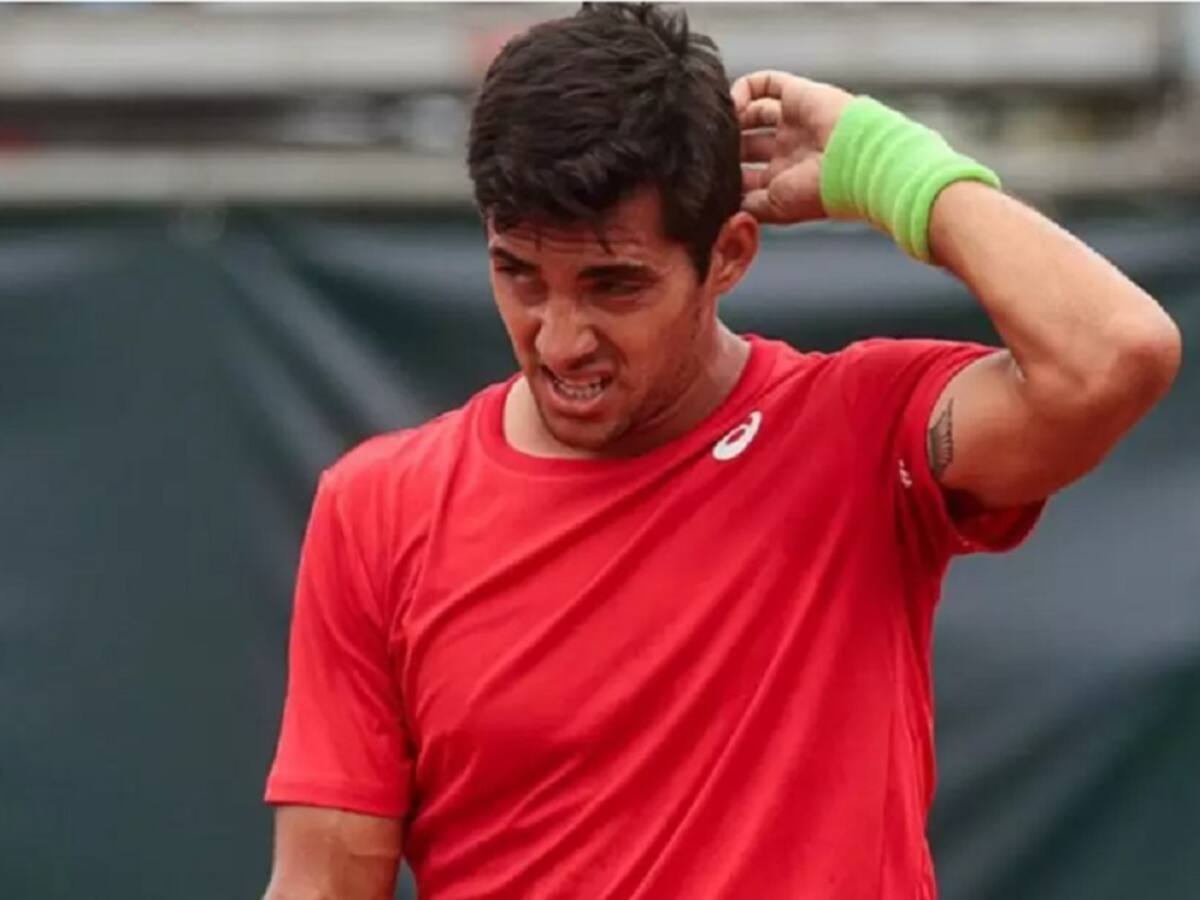Cristian Garin se farreó múltiples oportunidades ante el portugués Sousa y dijo adiós tempranamente al ATP de Córdoba