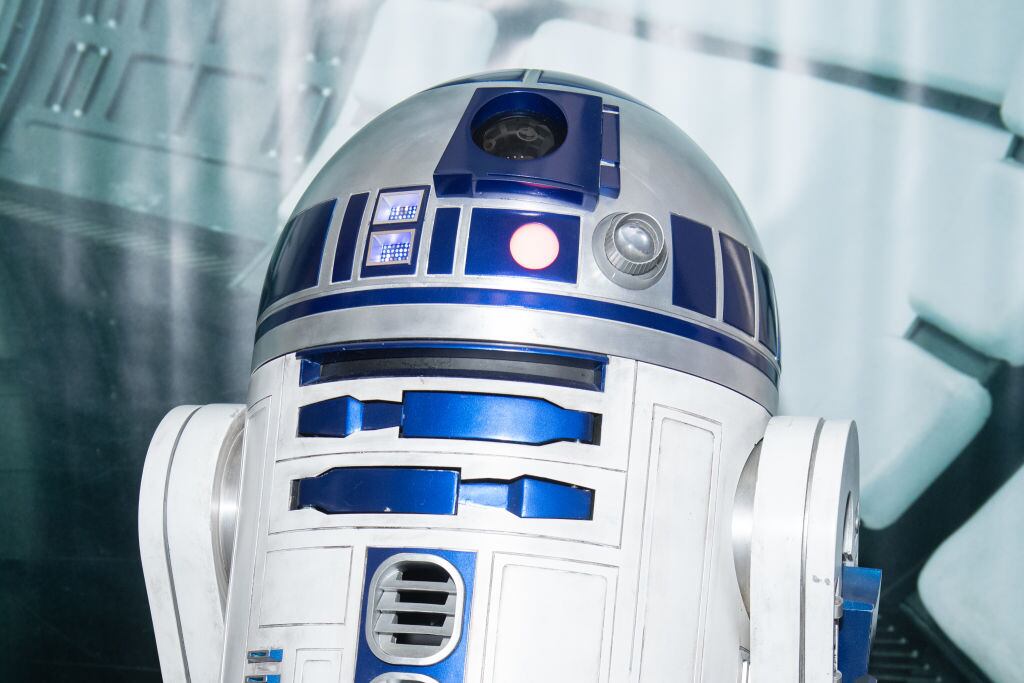 NEW YORK, NEW YORK - MARCH 10: (EXCLUSIVE COVERAGE) R2-D2 visits the SiriusXM Studios to promote 'Star Wars: The Rise of Skywalker' on March 10, 2020 in New York City. (Photo by Noam Galai/Getty Images)