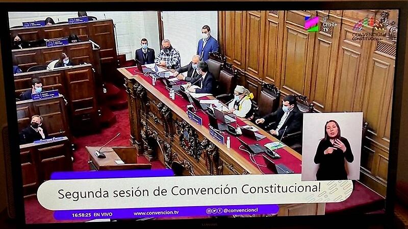Convención Constitucional en vivo por UChile TV