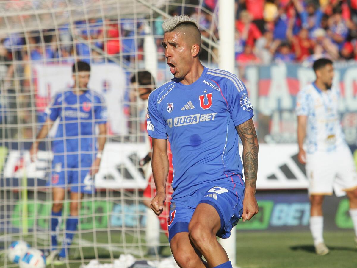 Leandro Fernández se reencuentra con el gol: la larga sequía que rompió el delantero de la U ante Everton