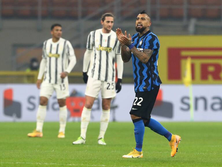 Su majestad: Arturo Vidal abrió el marcador en el clásico entre Inter y Juventus