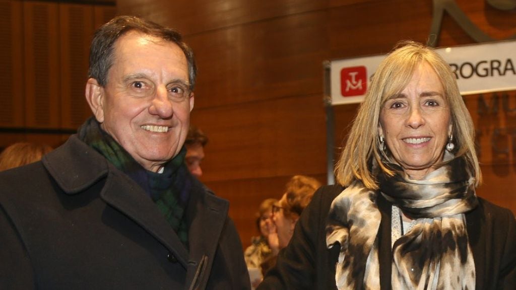 Luis Alejandro Silva Valdés y Soledad Irarrázaval Alfonso. / Teatro Municipal de Las Condes.
