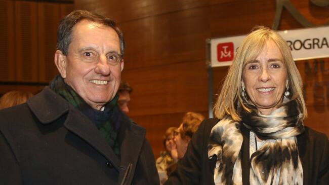 Luis Alejandro Silva Valdés y Soledad Irarrázaval Alfonso. / Teatro Municipal de Las Condes.