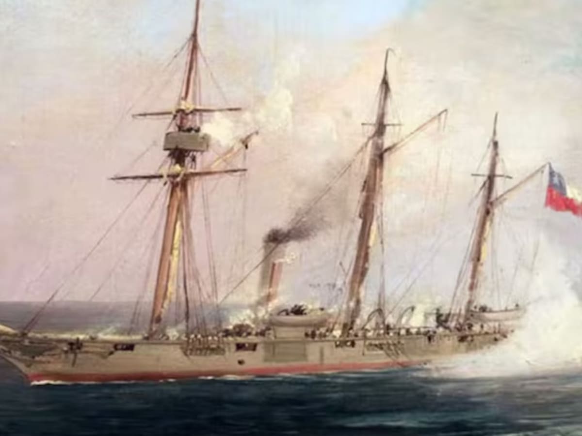 Congreso de Perú busca reflotar la histórica Covadonga chilena tras más de 140 años bajo el mar