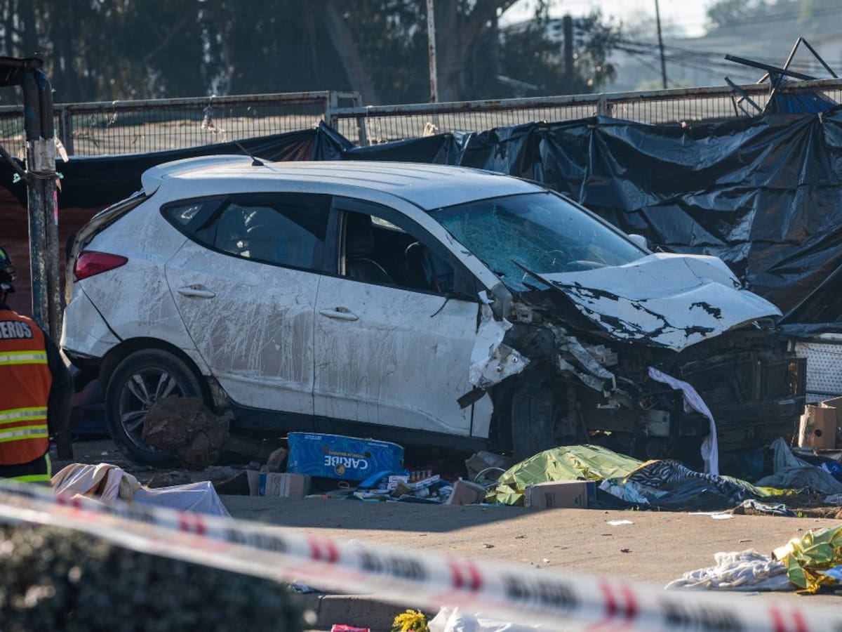 Prisión preventiva para funcionario de la Armada que atropelló y mató a personas en feria de Viña del Mar
