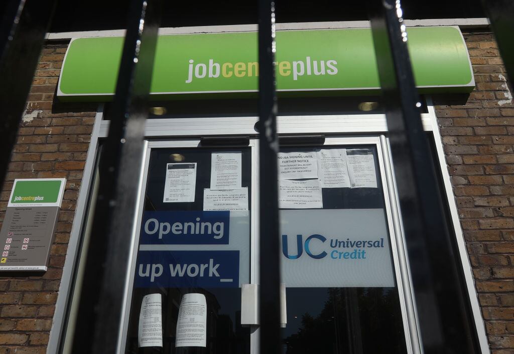 Una agencia de trabajo en Londres