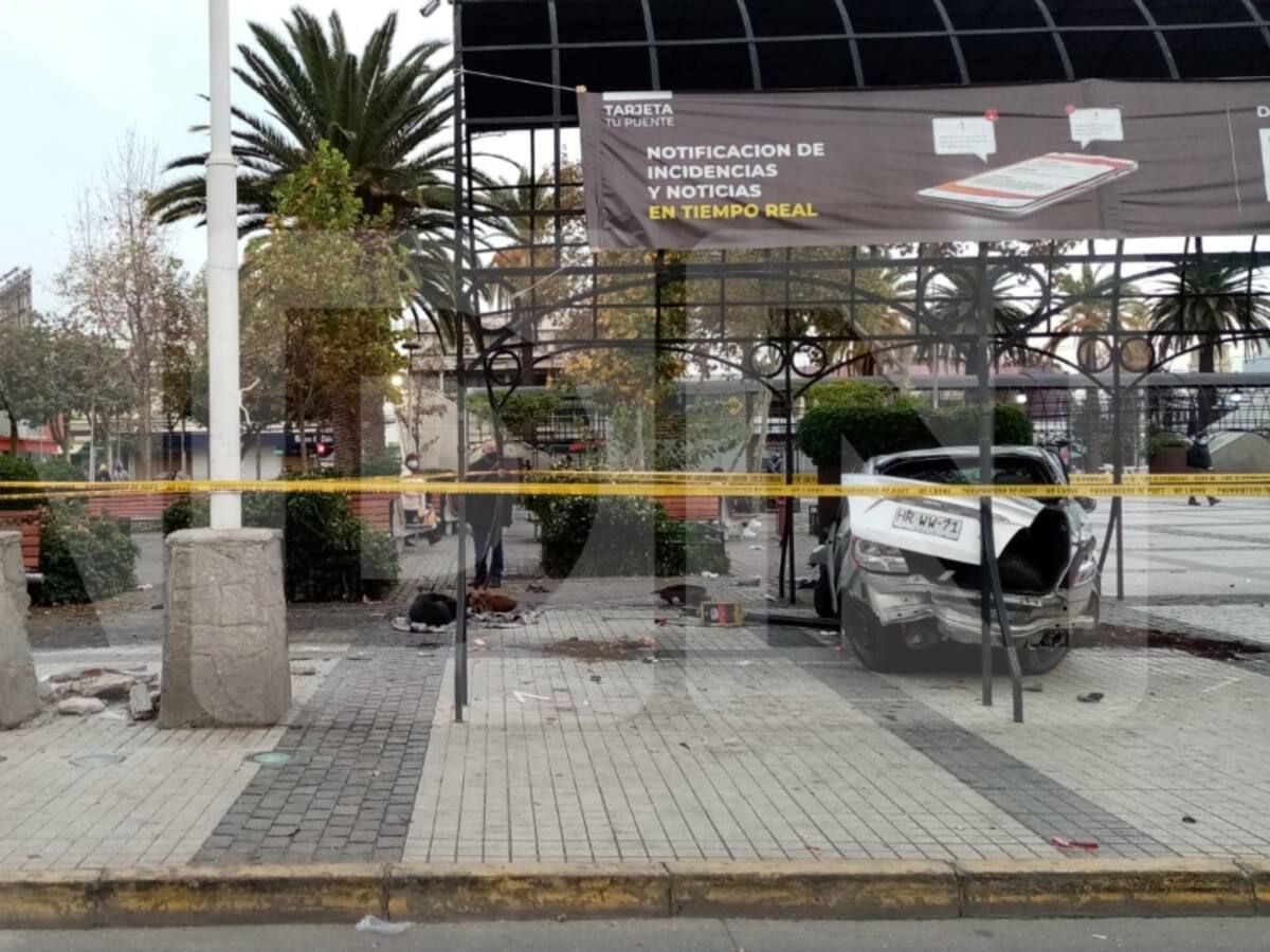 Conductor en estado de ebriedad protagonizó accidente de tránsito en Plaza de Puente Alto
