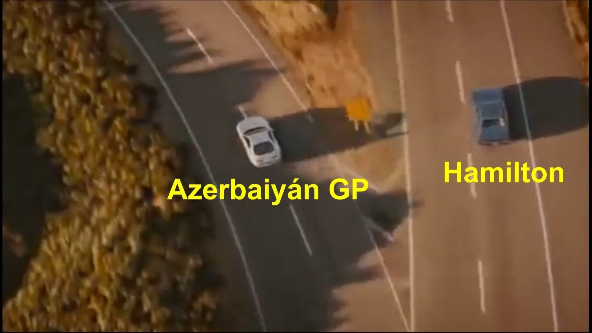 "Y se marchó...": los memes y comentarios que dejó el error de Hamilton en el GP de Azerbaiyán
