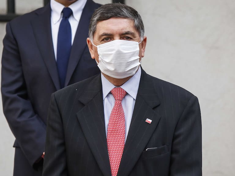 04 de Junio de 2020/SANTIAGO Claudio Alvarado como nuevo ministro de la Secretaría General de la Presidencia durante un nuevo cambio de gabinete en medio de la pandemia por Covid-19 que vive el país
FOTO:SEBASTIAN BELTRAN/AGENCIAUNO