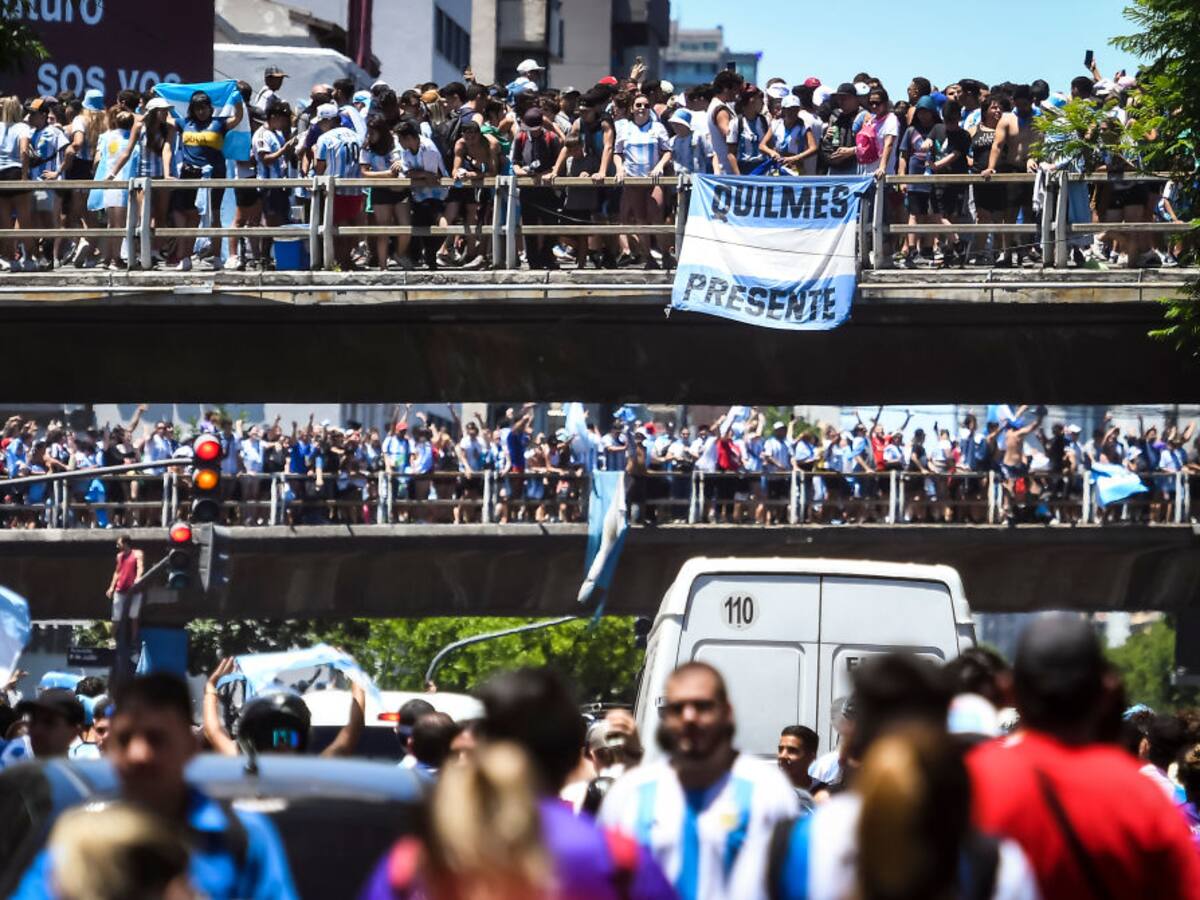 Argentina: Al menos 16 heridos en festejos del tricampeonato