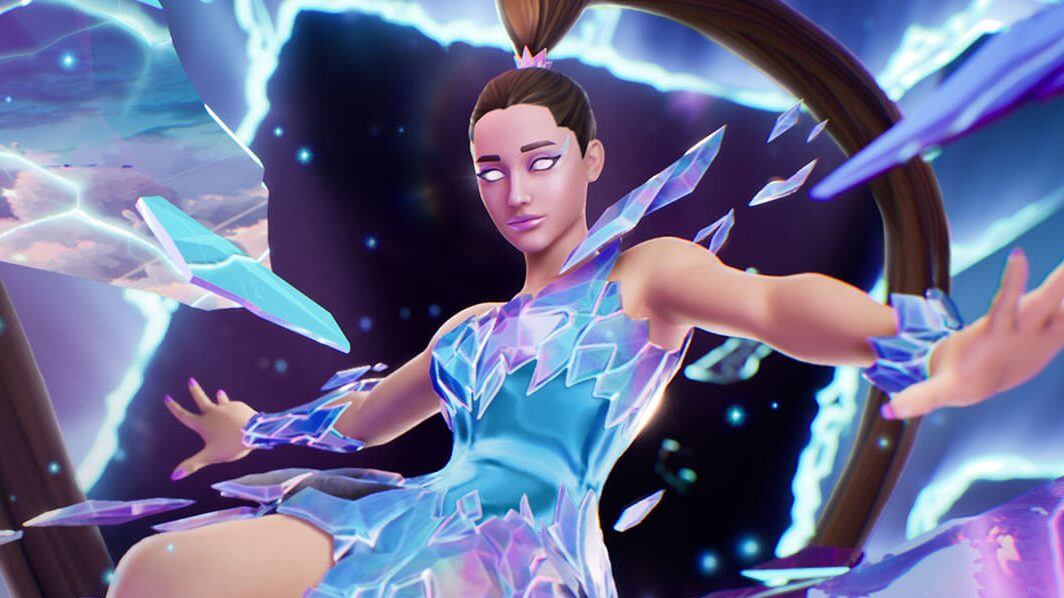 Ariana Grande en Fortnite.