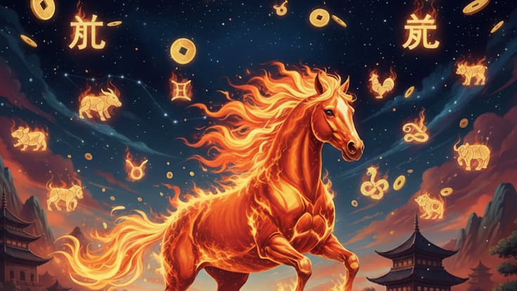 Año del Caballo de Fuego: los 4 signos que atraerán la riqueza y la abundancia en 2026, según el horóscopo chino