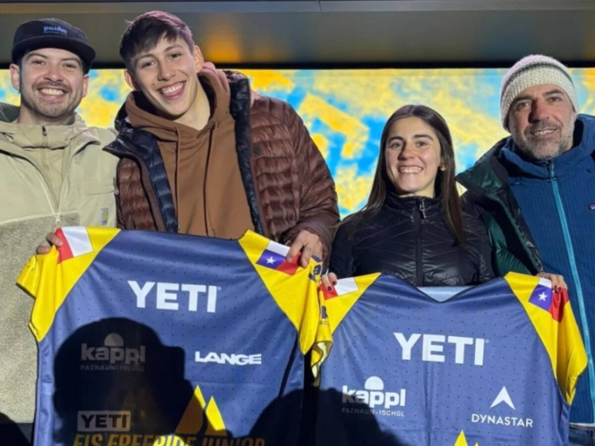 Esquiadora chilena queda entre las 10 mejores del Freeride Junior World Championship