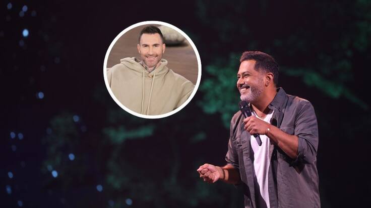 La Quinta Vergara le mandó un audio: Pedro Ruminot incluye incidente con Adam Levine en su rutina en Viña 2025