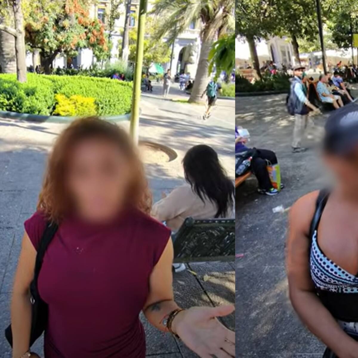 Youtuber Zazza El Italiano retrata el negocio de la prostitución en Plaza de Armas: “Todo pasa delante de la policía”