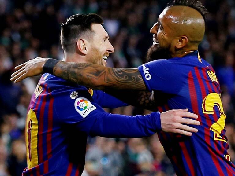 Vidal en llamas tras golazo de Messi en la final de la Copa del Rey: «El extraterrestre»
