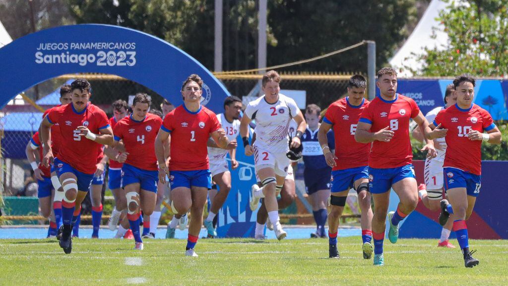 rugby - final - chile v argentina - los cóndores - juegos panamericanos santiago 2023 - partido