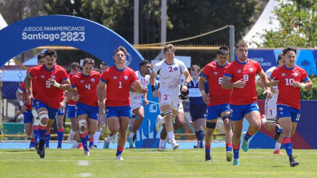rugby - final - chile v argentina - los cóndores - juegos panamericanos santiago 2023 - partido